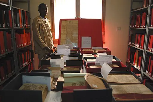مكتبة من مكتبات تمبكتو