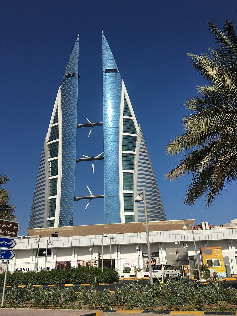 مركز البحرين التجاري العالمي في المنامة ، البحرين 